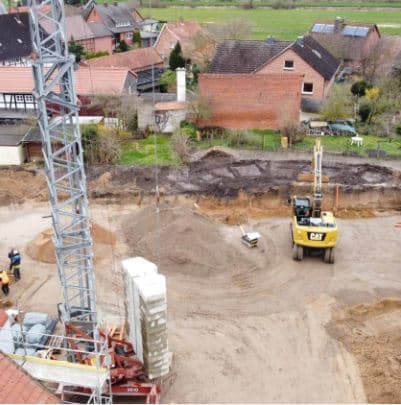 Bautagebuch - Dokumentation des Baufortschritts