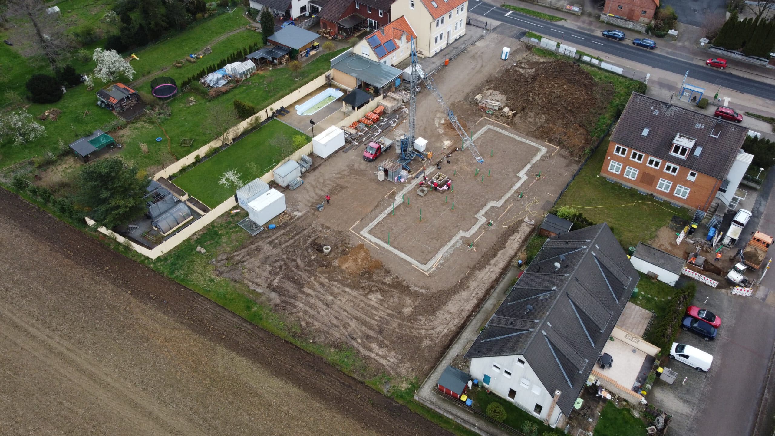 Bautagebuch - Dokumentation des Baufortschritts