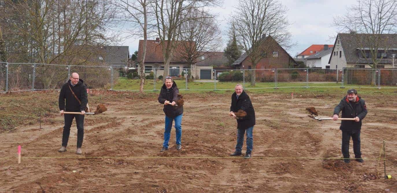 Vorschaubild des Presseartikels Spatenstich für den Kita-Neubau