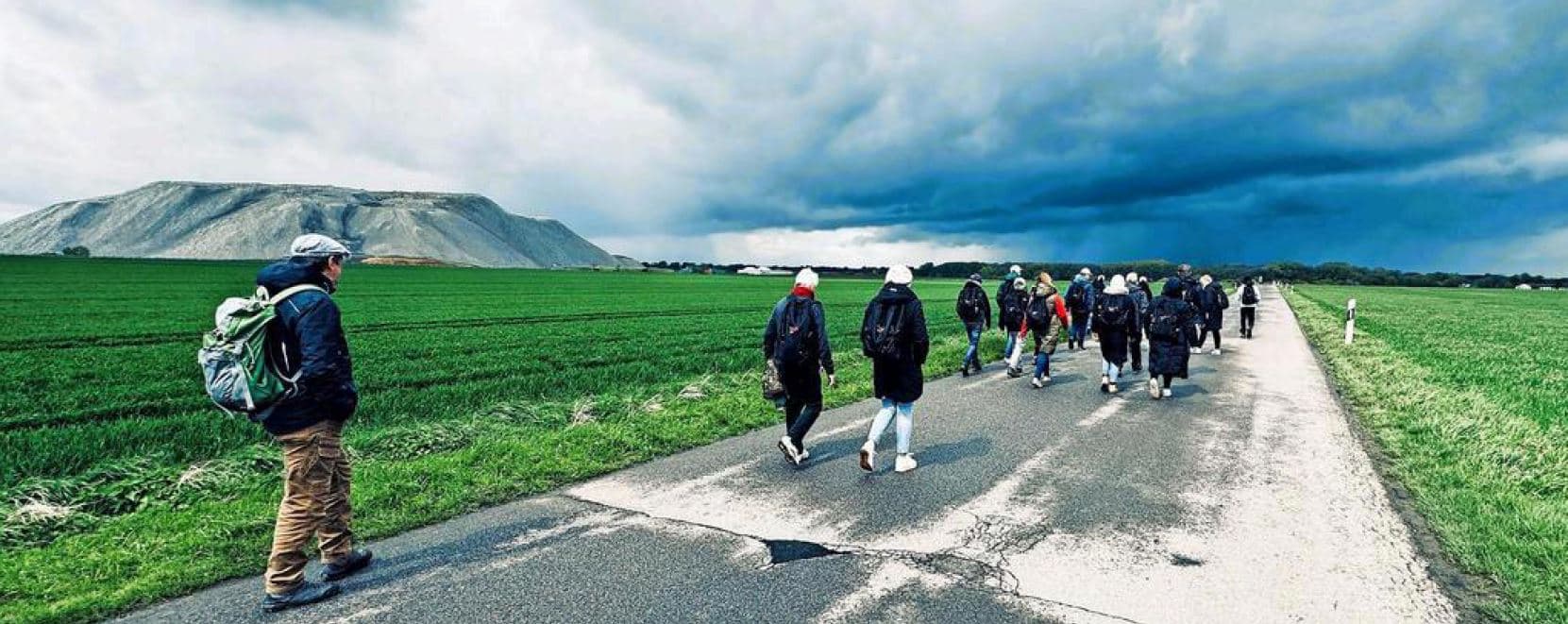 Vorschaubild des Presseartikels Zu Fuß: 75 Kilometer durch den Kreis