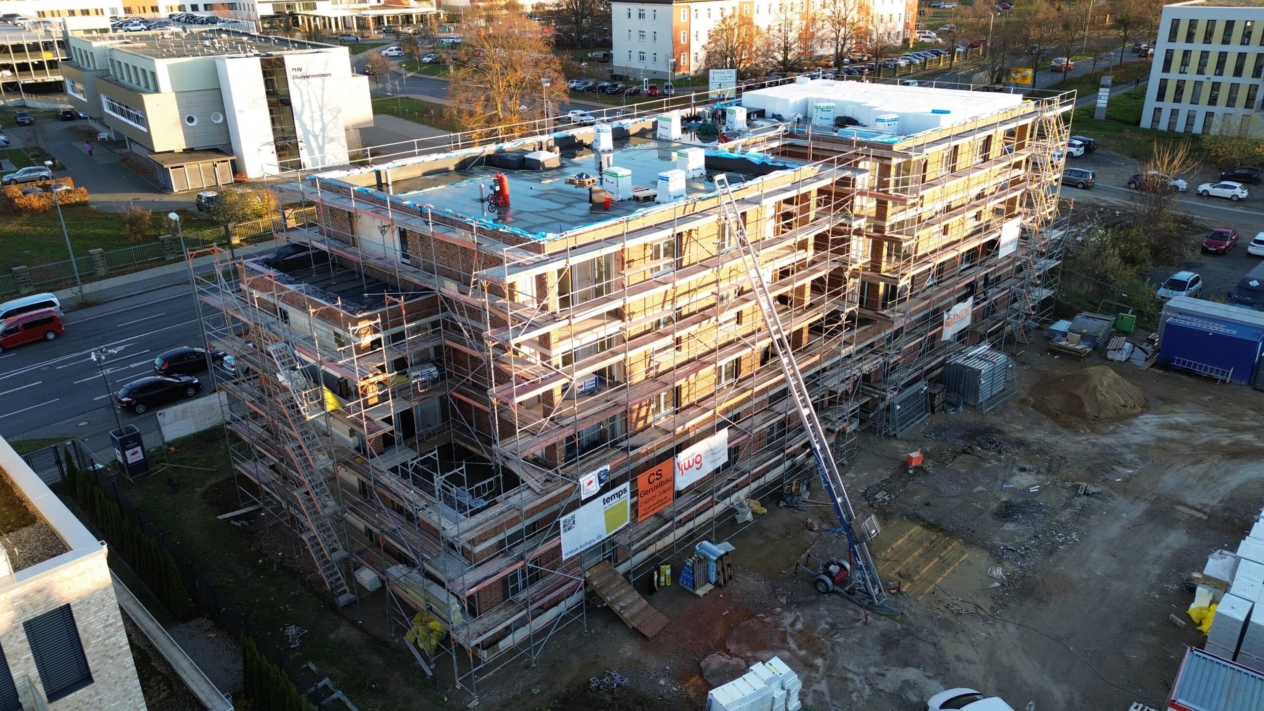 Bautagebuch - Dokumentation des Baufortschritts