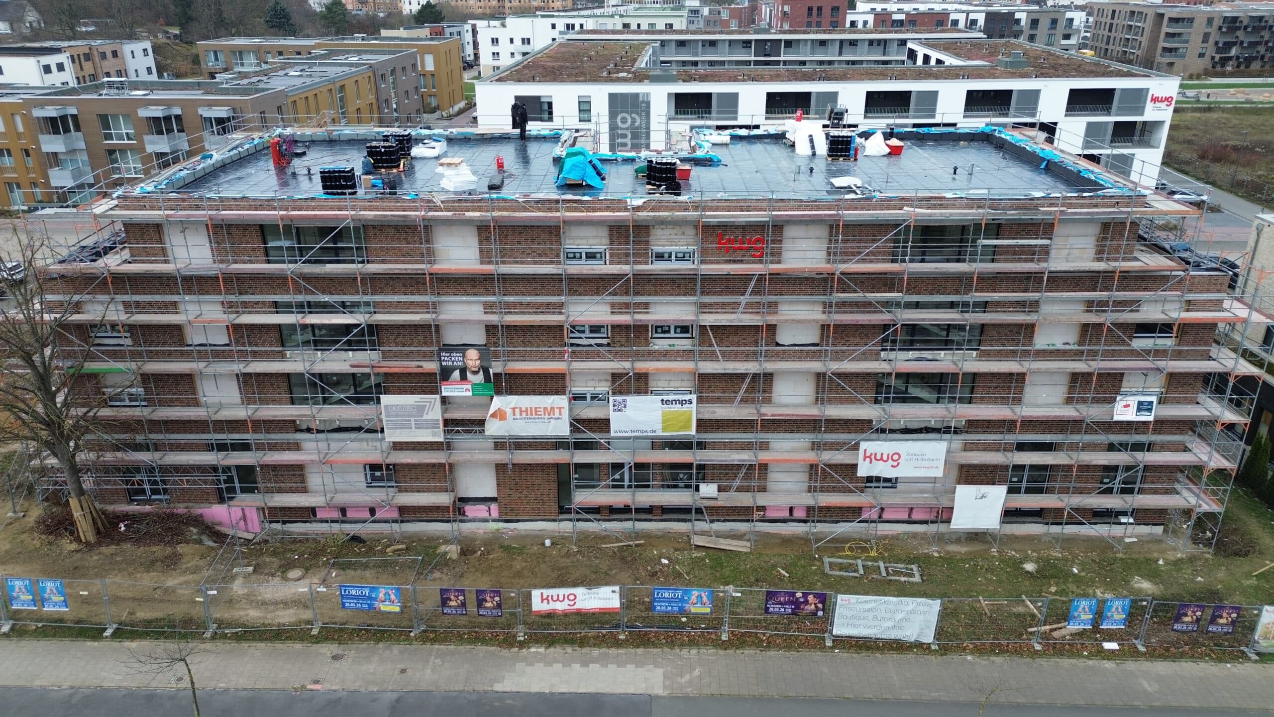 Bautagebuch - Dokumentation des Baufortschritts