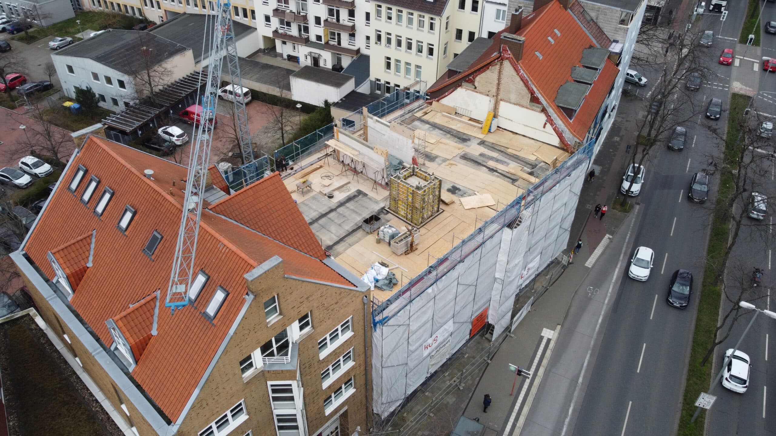 Bautagebuch - Dokumentation des Baufortschritts