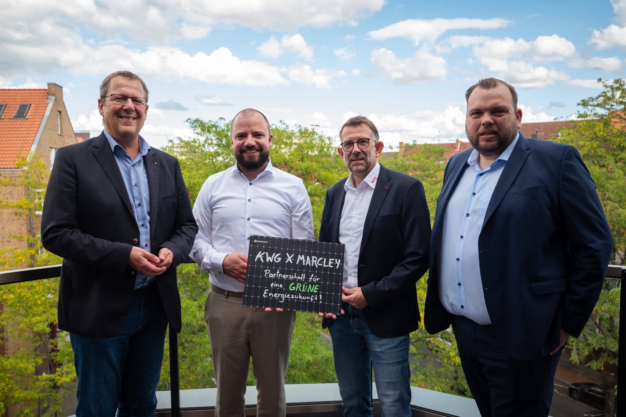 Vorschaubild des Presseartikels kwg Hildesheim und MARCLEY GmbH starten großangelegte Solarprojekte