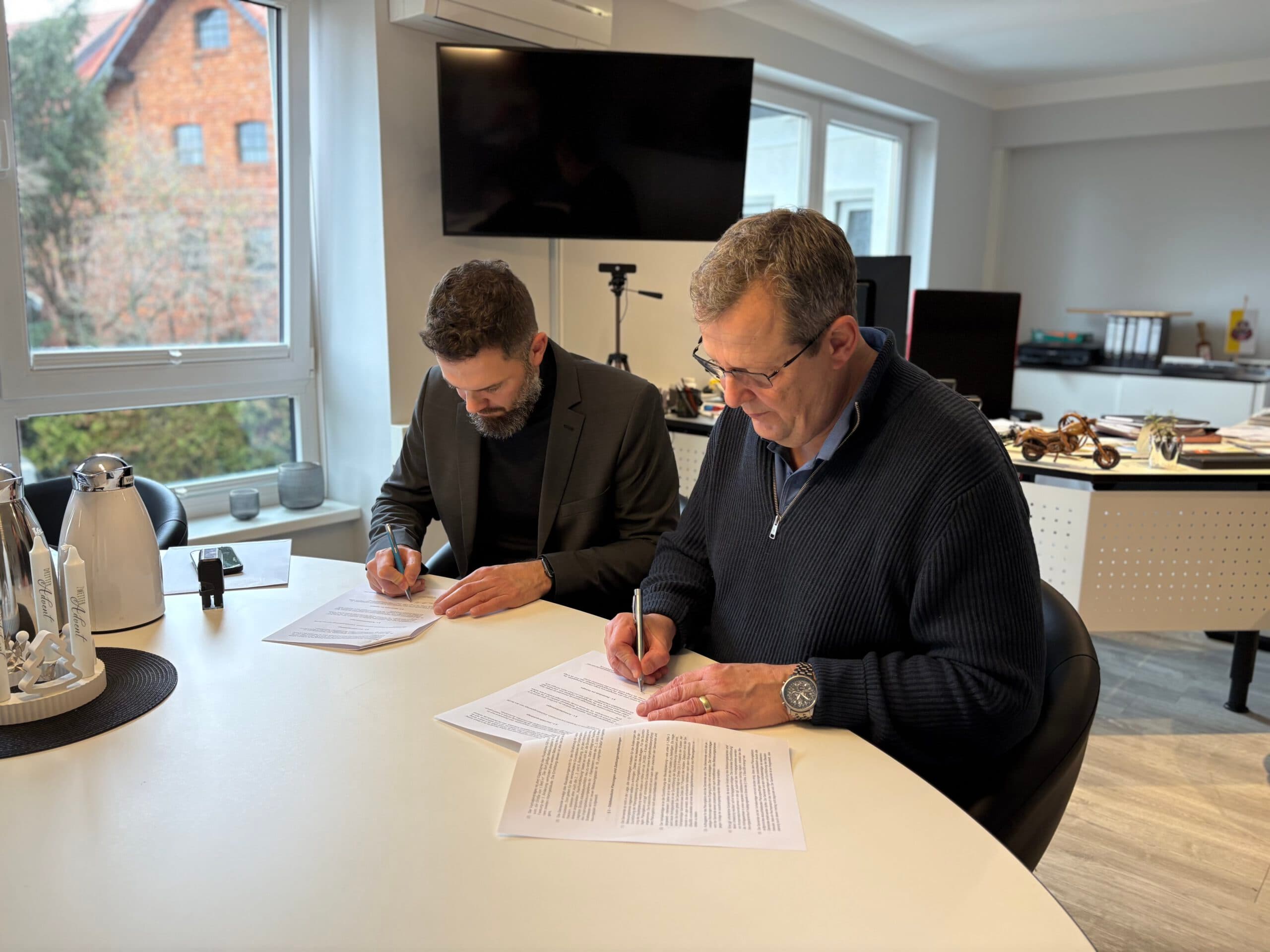 Vorschaubild des Presseartikels Städtebaulicher Vertrag mit kwg unterzeichnet