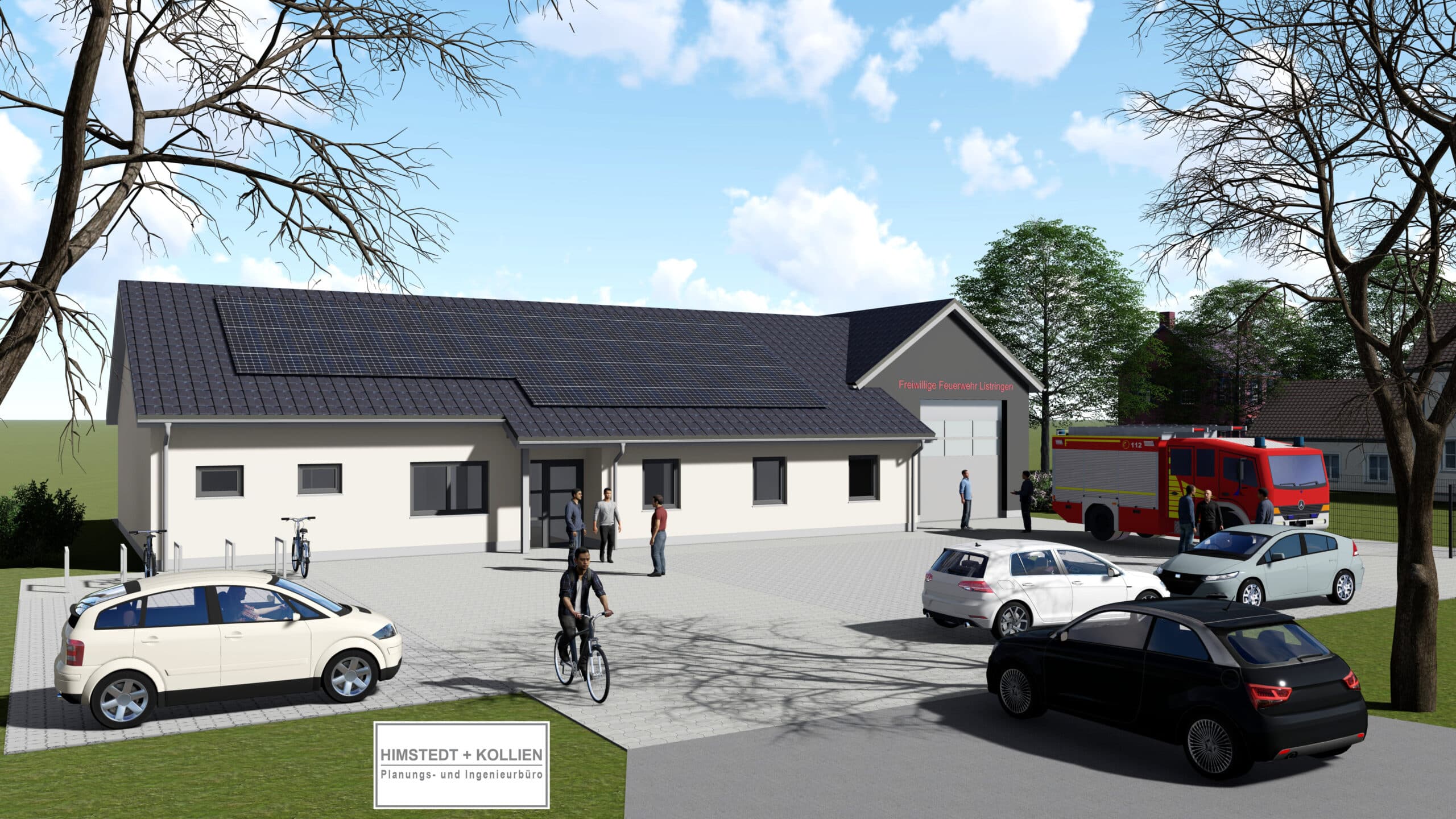 Vorschaubild des Presseartikels Neubau des Feuerwehrhauses in Listringen beginnt