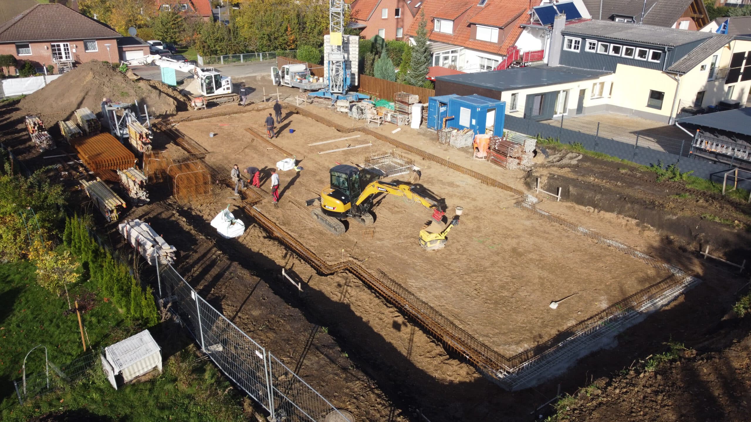 Bautagebuch - Dokumentation des Baufortschritts