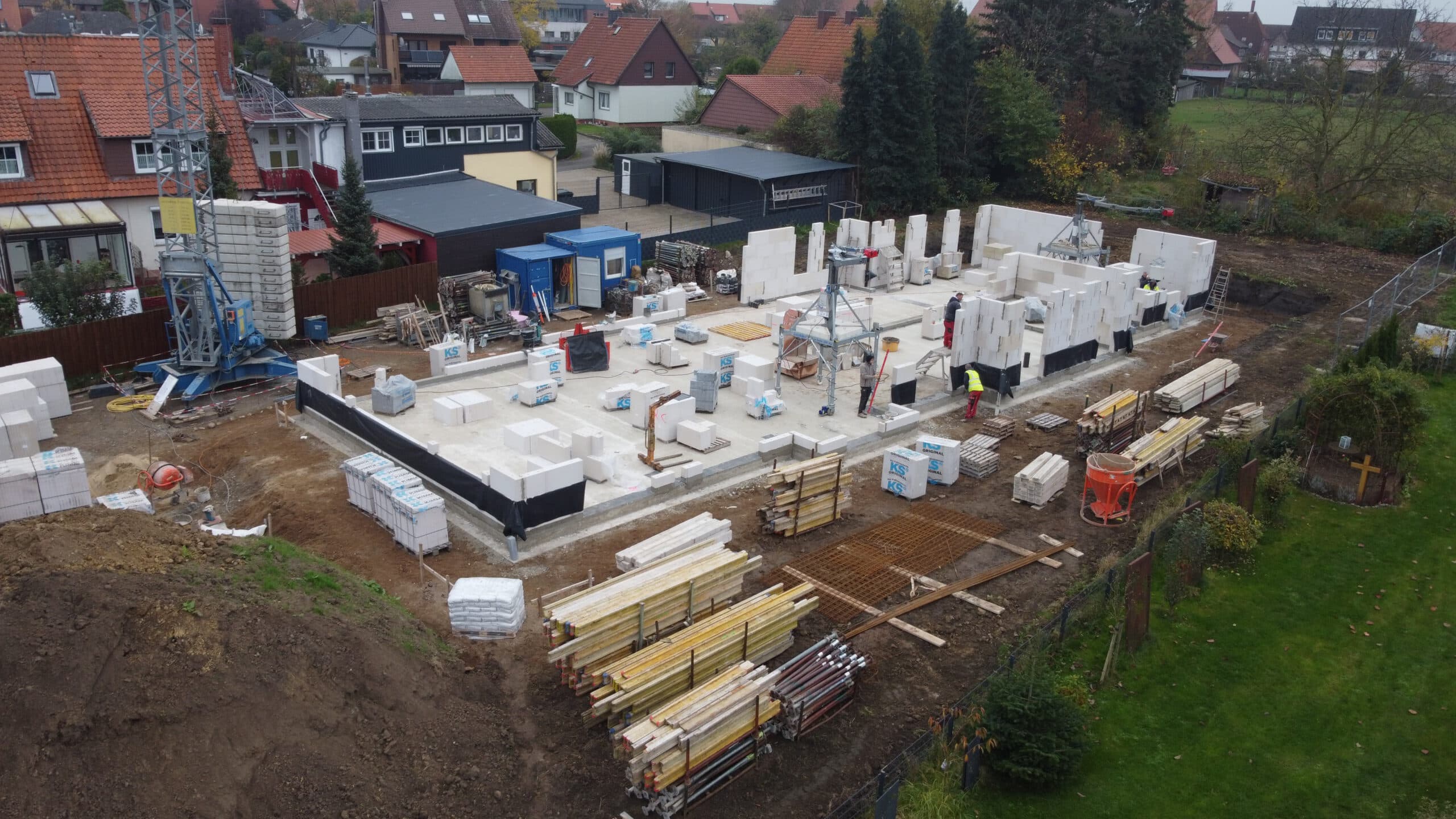 Bautagebuch - Dokumentation des Baufortschritts