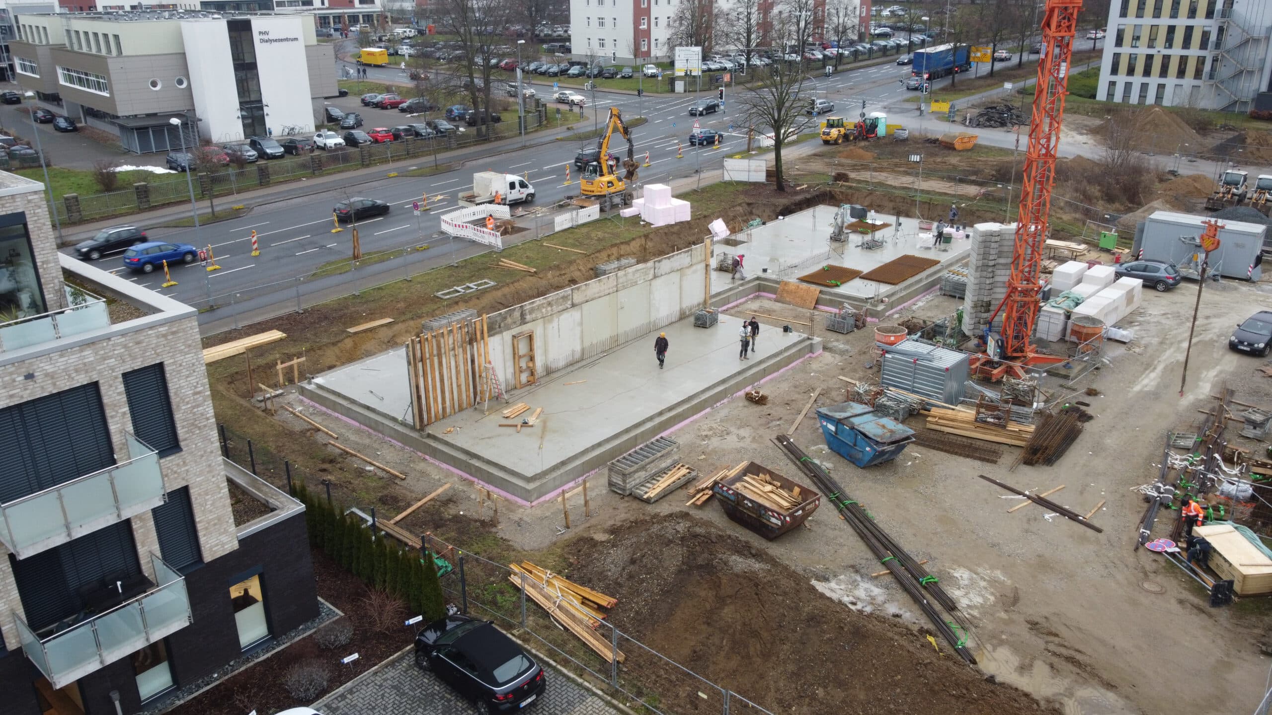 Bautagebuch - Dokumentation des Baufortschritts