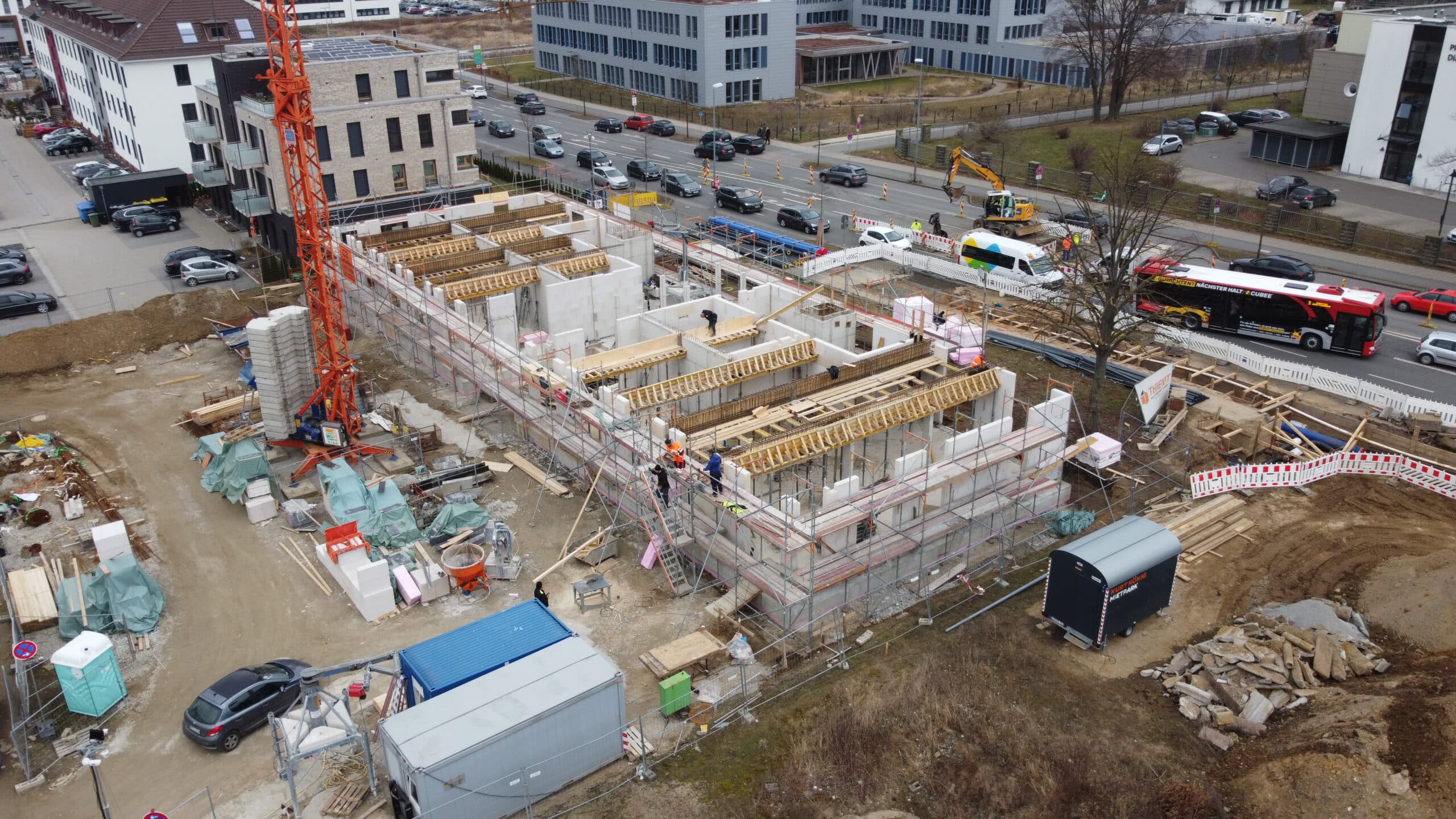 Bautagebuch - Dokumentation des Baufortschritts