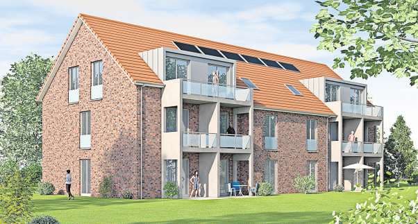 Vorschaubild des Presseartikels Bau neuer Wohnanlage in Hasede geht voran