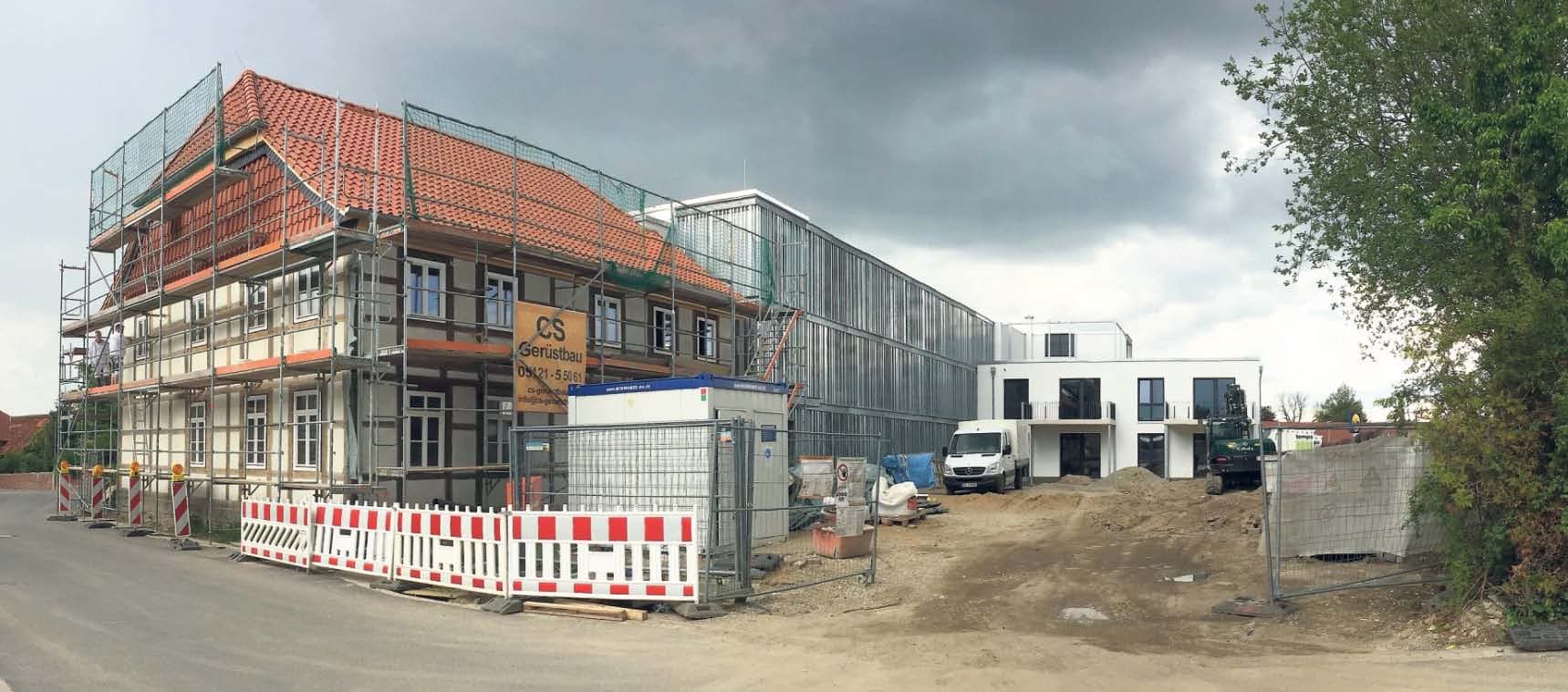 Vorschau des Presseartikels Engpass beim Baumaterial soll Argentum nicht ausbremsen