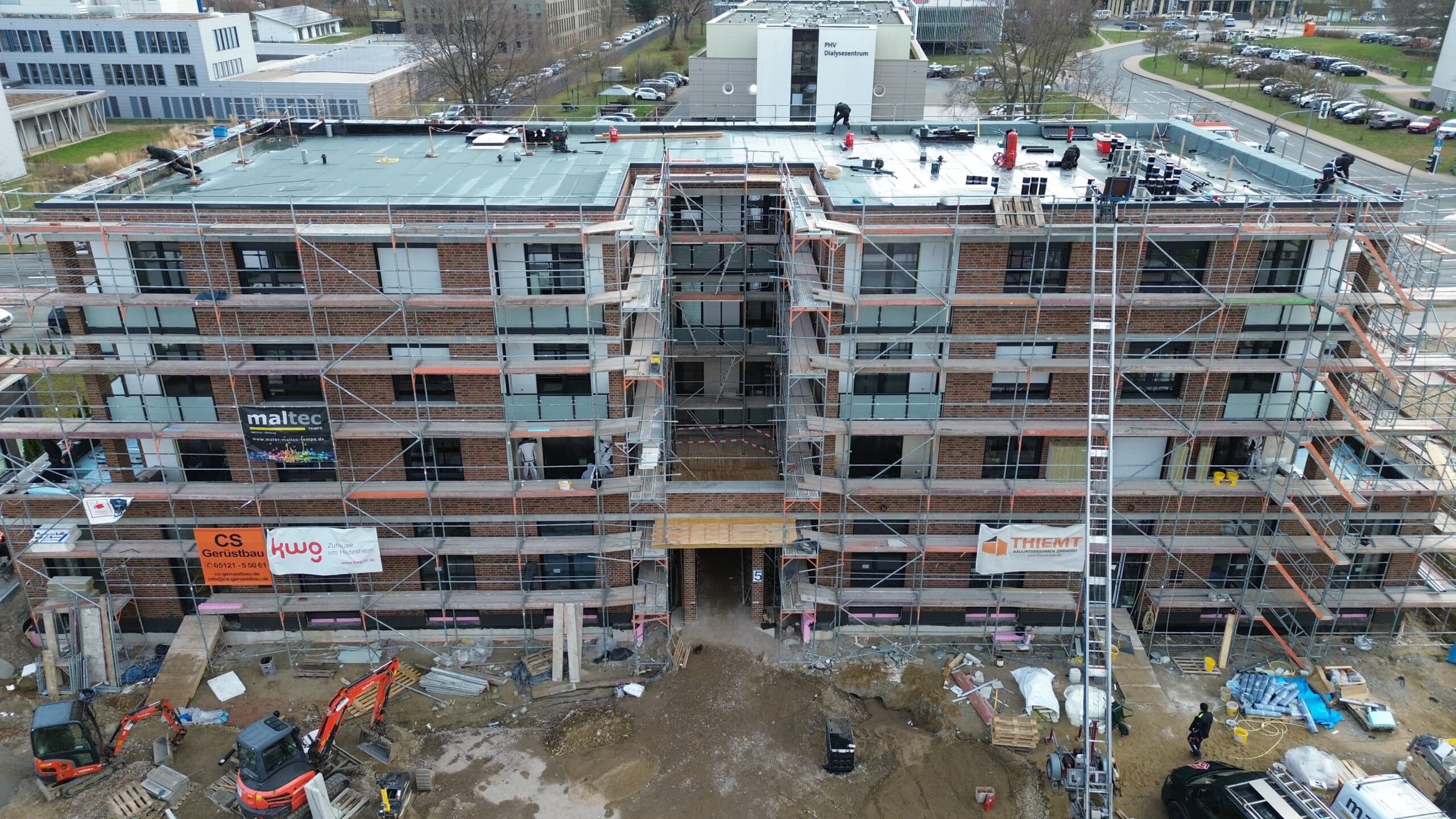 Bautagebuch - Dokumentation des Baufortschritts