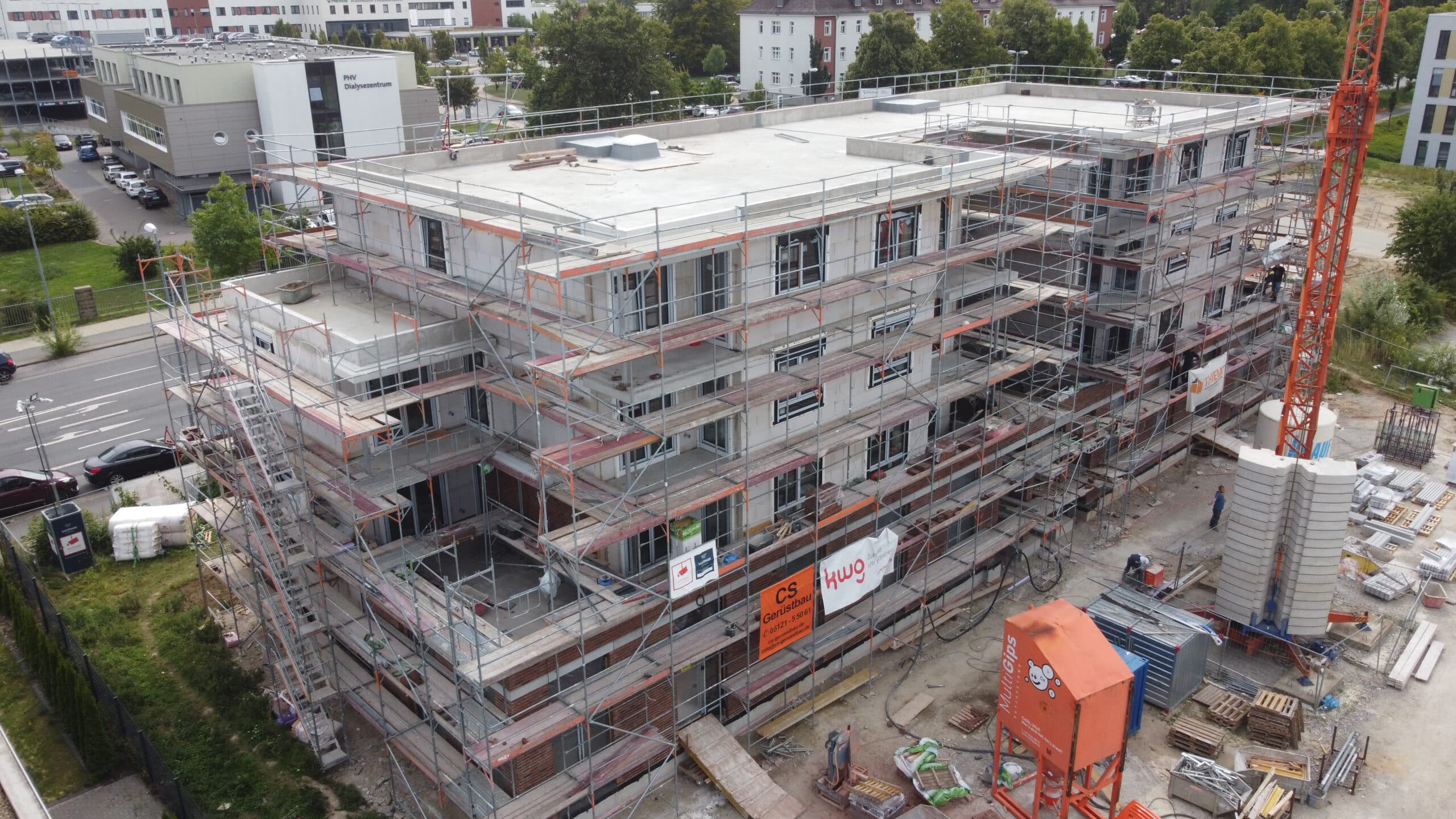 Bautagebuch - Dokumentation des Baufortschritts