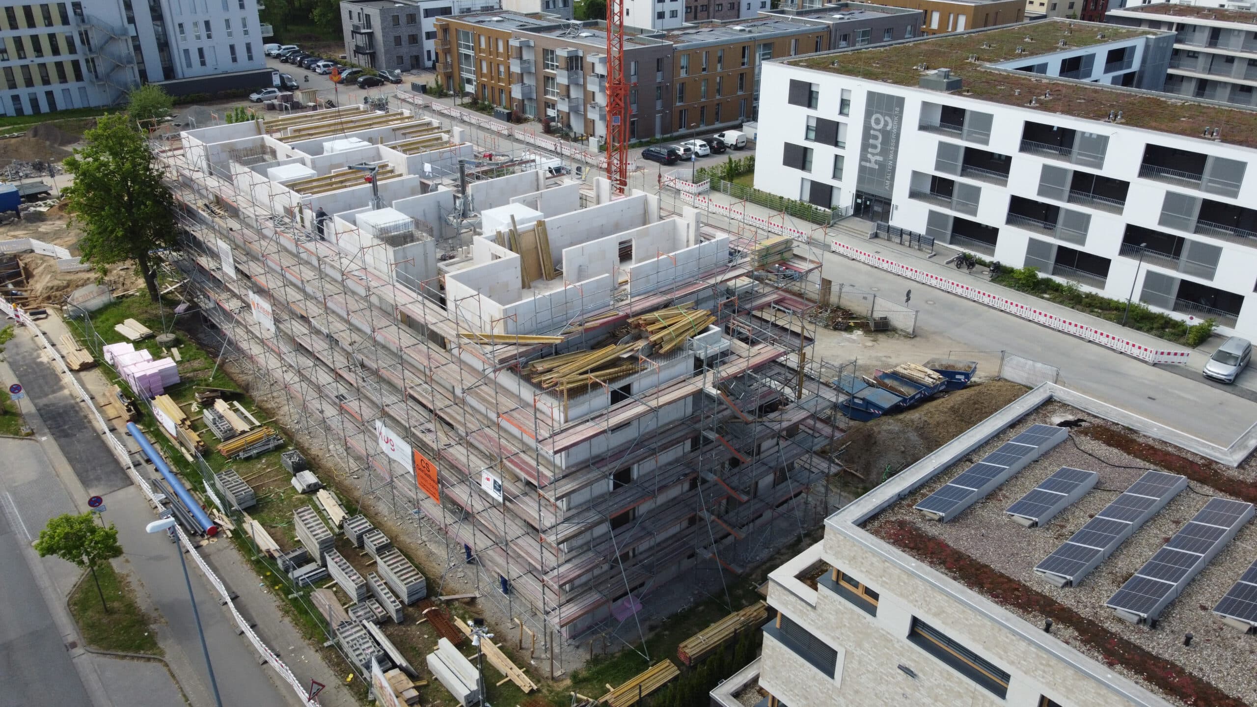 Bautagebuch - Dokumentation des Baufortschritts