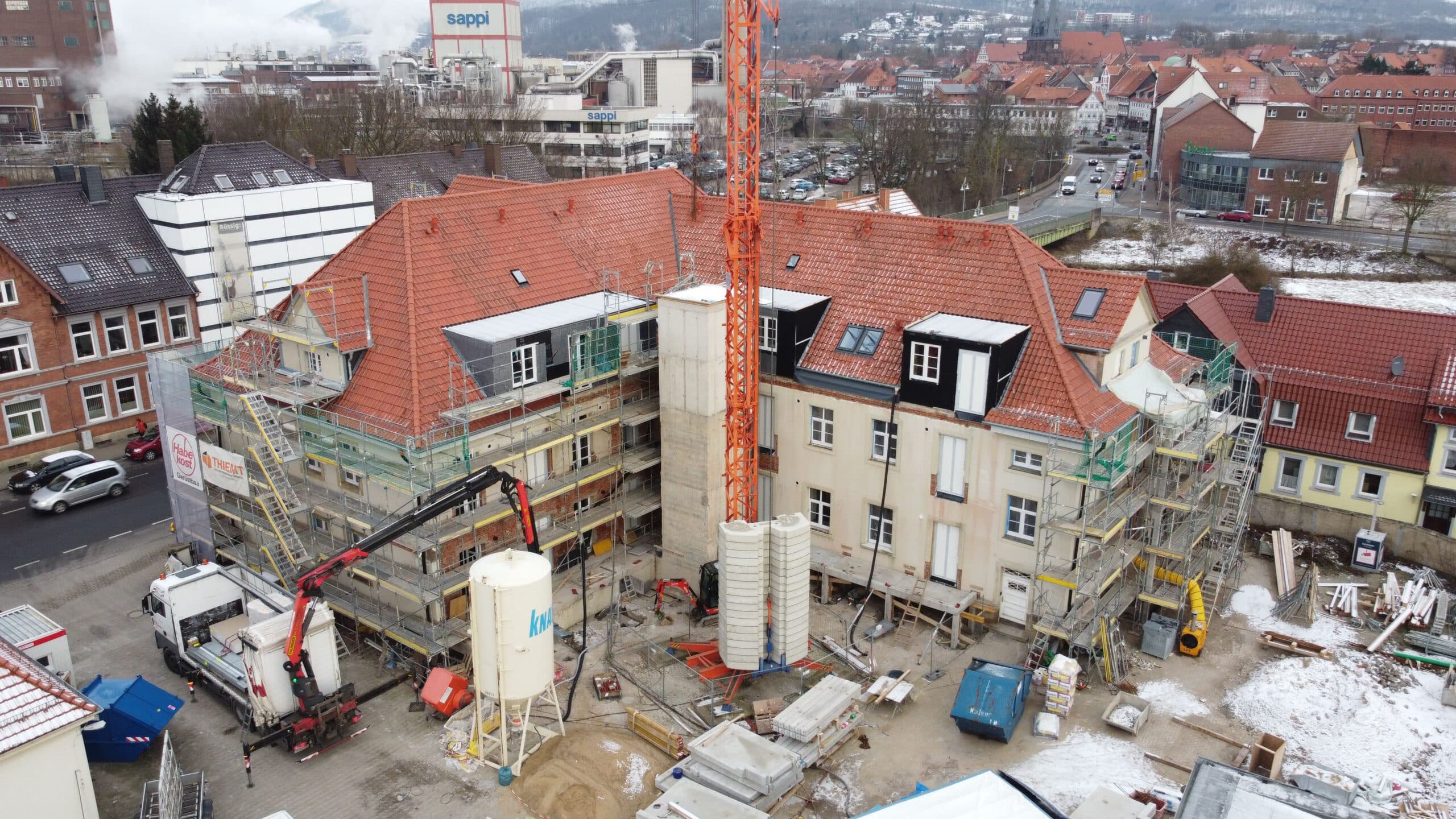 Bautagebuch - Dokumentation des Baufortschritts