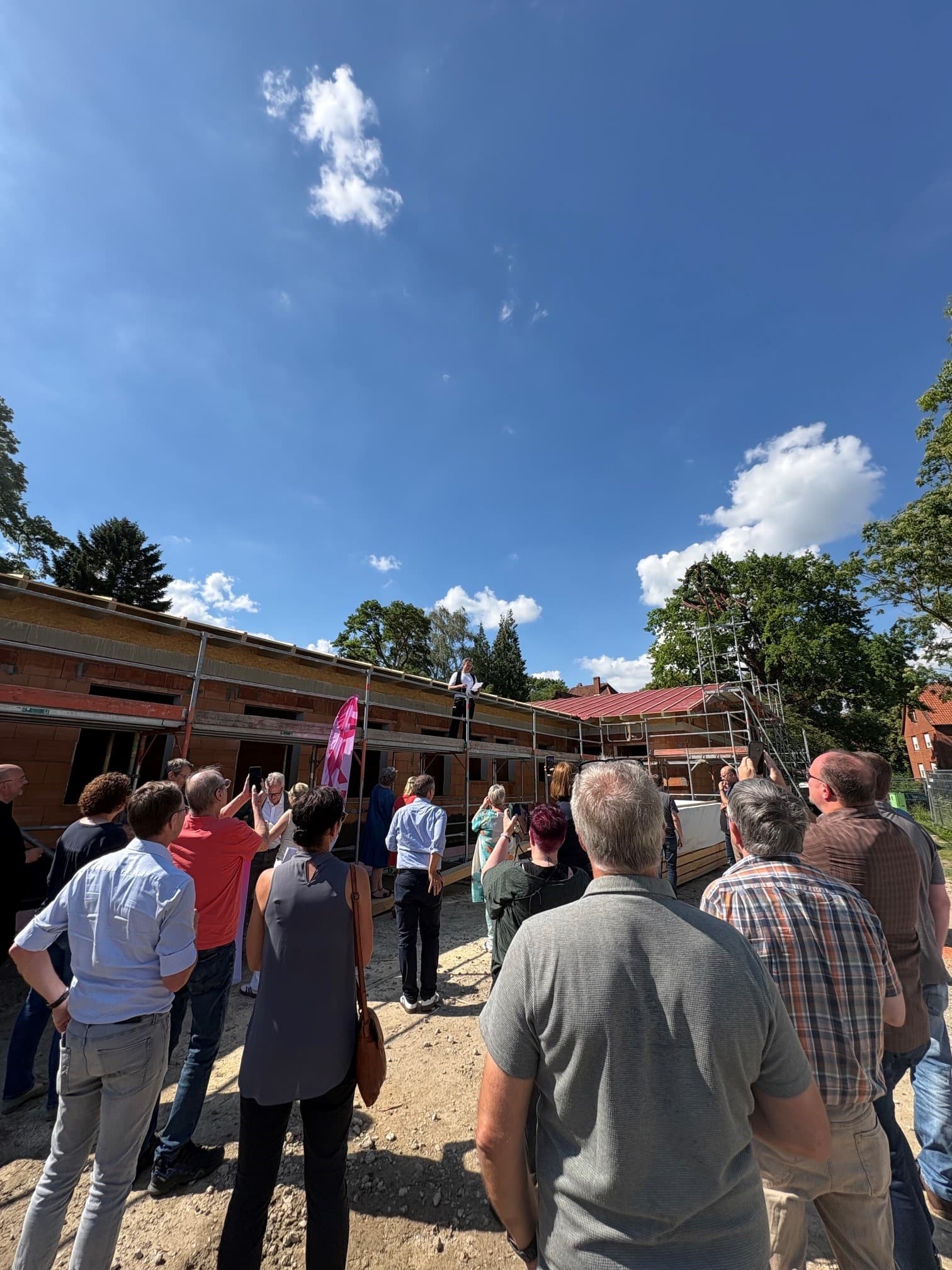 Vorschaubild des Presseartikels Richtfest der Kindertagesstätte in Soßmar
